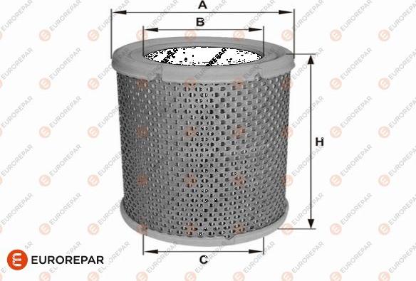 EUROREPAR 1682263480 - Air Filter, engine autospares.lv