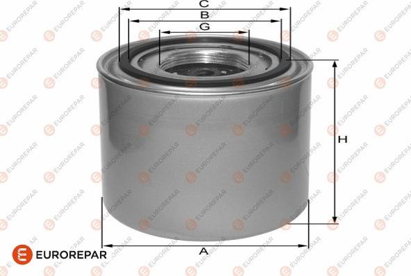 EUROREPAR 1682277480 - Oil Filter autospares.lv