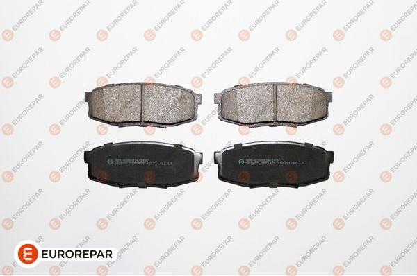 EUROREPAR 1639380980 - Brake Pad Set, disc brake autospares.lv