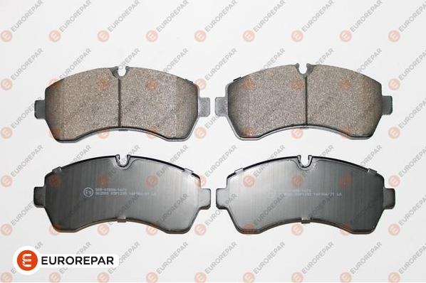 EUROREPAR 1639380480 - Brake Pad Set, disc brake autospares.lv