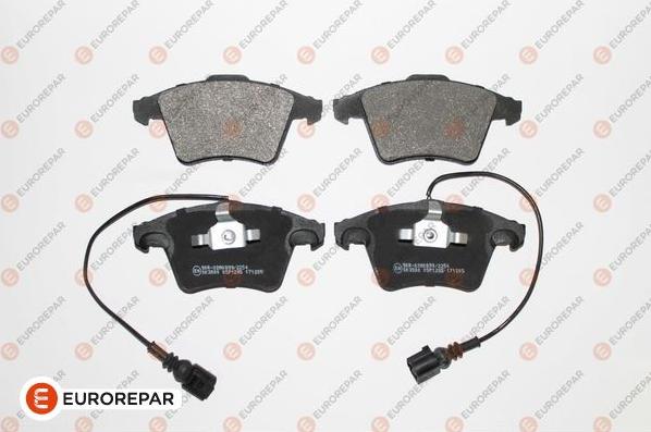 EUROREPAR 1639380280 - Brake Pad Set, disc brake autospares.lv