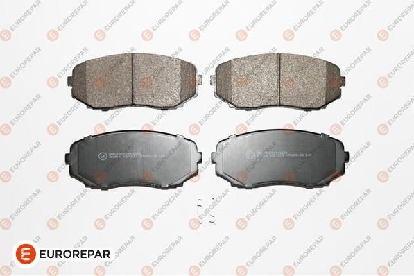 EUROREPAR 1639380780 - Brake Pad Set, disc brake autospares.lv