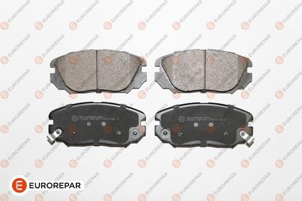 EUROREPAR 1639382880 - Brake Pad Set, disc brake autospares.lv