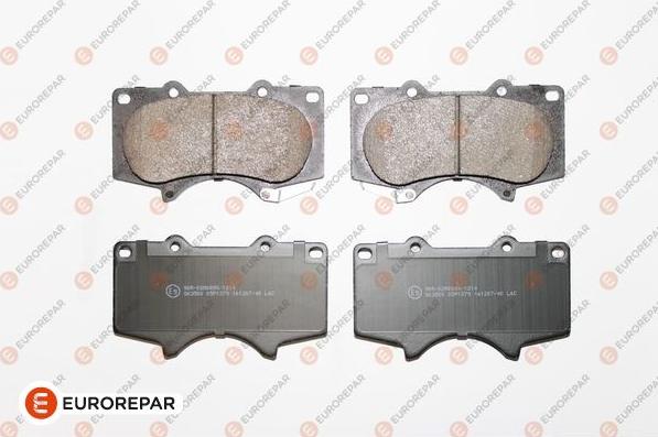 EUROREPAR 1639379080 - Brake Pad Set, disc brake autospares.lv