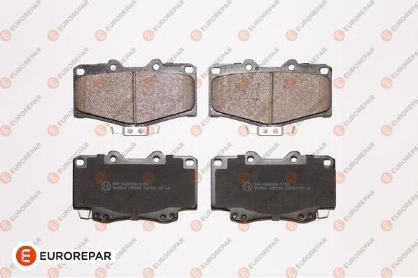 EUROREPAR 1639374180 - Brake Pad Set, disc brake autospares.lv
