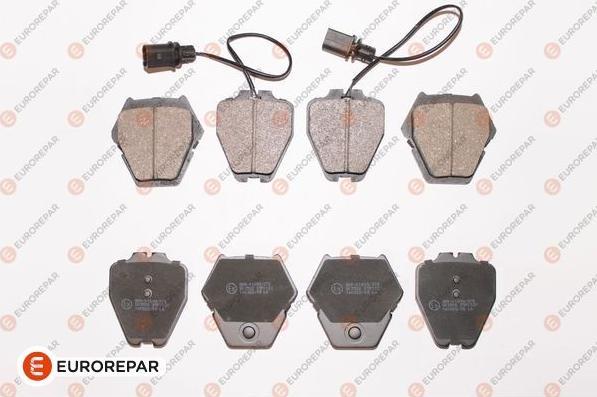 EUROREPAR 1639375280 - Brake Pad Set, disc brake autospares.lv