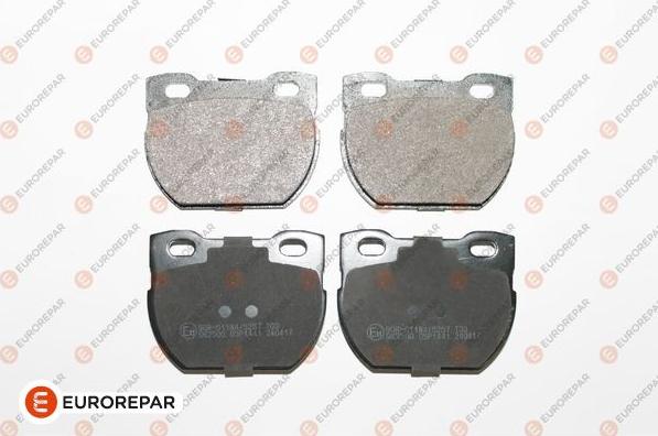 EUROREPAR 1639371980 - Brake Pad Set, disc brake autospares.lv