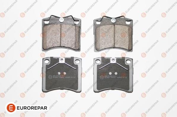 EUROREPAR 1639378180 - Brake Pad Set, disc brake autospares.lv