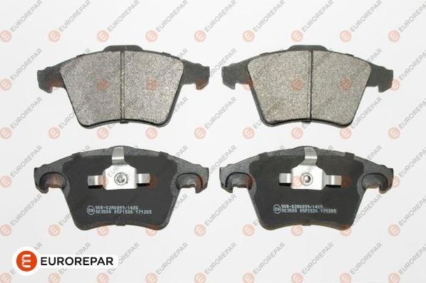 EUROREPAR 1639373880 - Brake Pad Set, disc brake autospares.lv