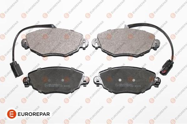 EUROREPAR 1639372980 - Brake Pad Set, disc brake autospares.lv