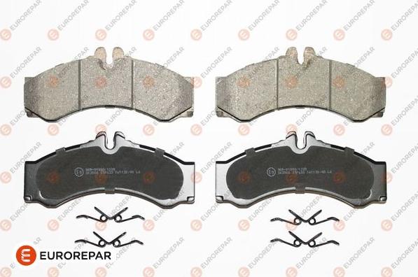 EUROREPAR 1639372080 - Brake Pad Set, disc brake autospares.lv