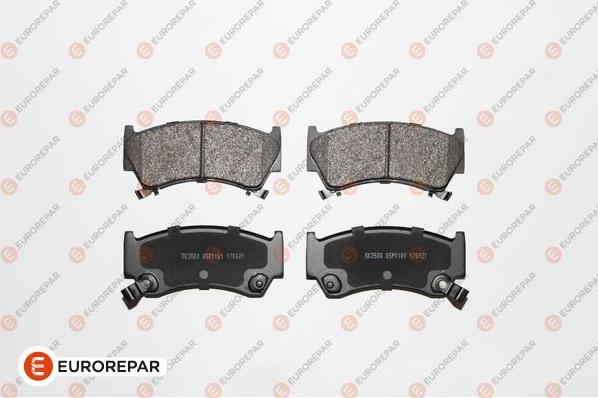 EUROREPAR 1639372180 - Brake Pad Set, disc brake autospares.lv