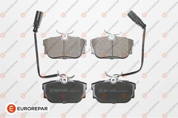 EUROREPAR 1639377980 - Brake Pad Set, disc brake autospares.lv