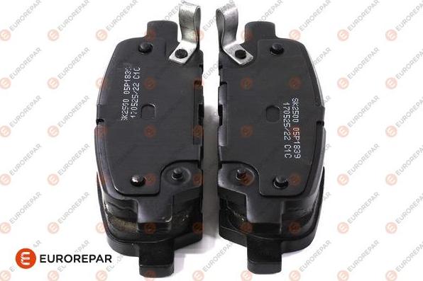 EUROREPAR 1635143880 - Brake Pad Set, disc brake autospares.lv