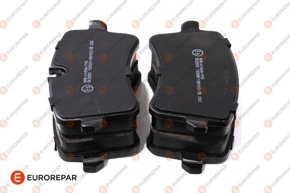 EUROREPAR 1635143380 - Brake Pad Set, disc brake autospares.lv