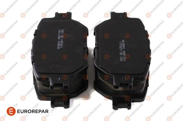 EUROREPAR 1635142880 - Brake Pad Set, disc brake autospares.lv