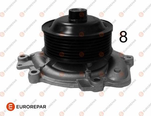 EUROREPAR 1635180280 - Water Pump autospares.lv