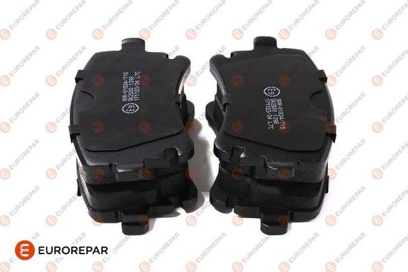 EUROREPAR 1635138180 - Brake Pad Set, disc brake autospares.lv