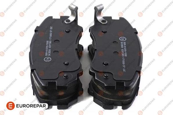 EUROREPAR 1635137480 - Brake Pad Set, disc brake autospares.lv