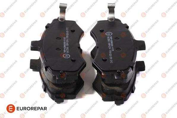 EUROREPAR 1635137580 - Brake Pad Set, disc brake autospares.lv