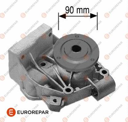 EUROREPAR 1637173380 - Water Pump autospares.lv