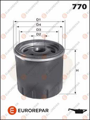 EUROREPAR 1637767080 - Oil Filter autospares.lv