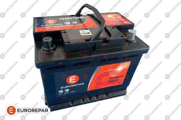 EUROREPAR 1620012680 - Starter Battery autospares.lv