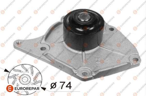 EUROREPAR 1623096380 - Water Pump autospares.lv