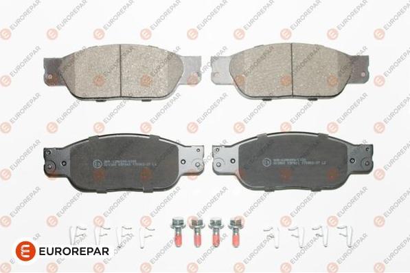 EUROREPAR 1623059080 - Brake Pad Set, disc brake autospares.lv