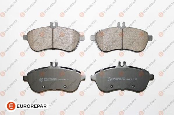 EUROREPAR 1623054980 - Brake Pad Set, disc brake autospares.lv