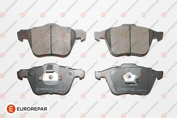 EUROREPAR 1623054580 - Brake Pad Set, disc brake autospares.lv