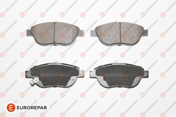 EUROREPAR 1623054880 - Brake Pad Set, disc brake autospares.lv