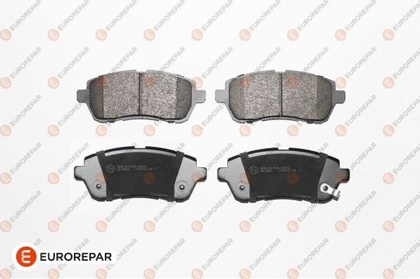 EUROREPAR 1623055480 - Brake Pad Set, disc brake autospares.lv