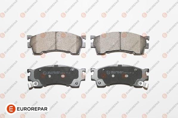 EUROREPAR 1623058480 - Brake Pad Set, disc brake autospares.lv