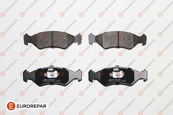 EUROREPAR 1623058680 - Brake Pad Set, disc brake autospares.lv