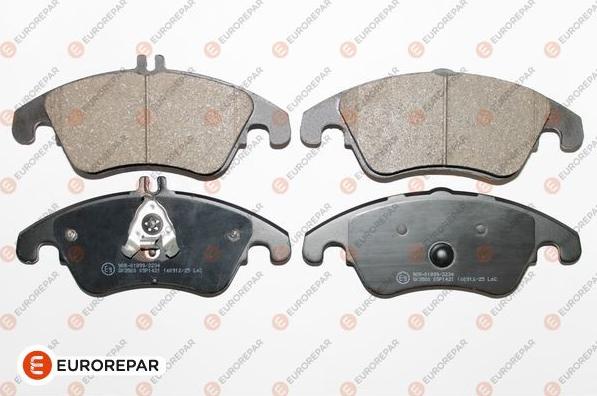 EUROREPAR 1623060580 - Brake Pad Set, disc brake autospares.lv