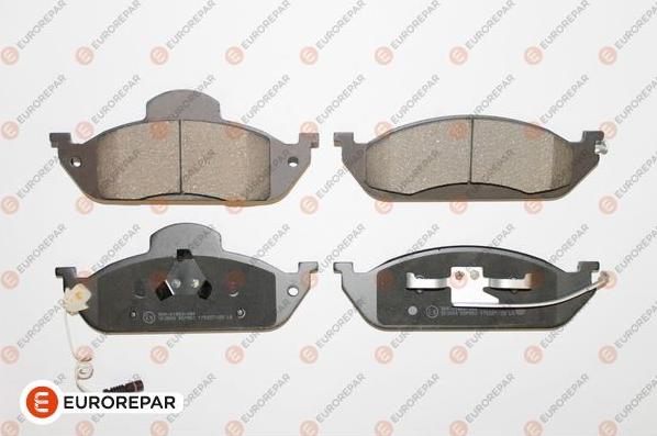 EUROREPAR 1623060280 - Brake Pad Set, disc brake autospares.lv