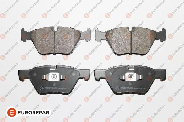 EUROREPAR 1623061280 - Brake Pad Set, disc brake autospares.lv