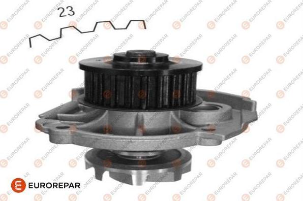 EUROREPAR 1623112080 - Water Pump autospares.lv