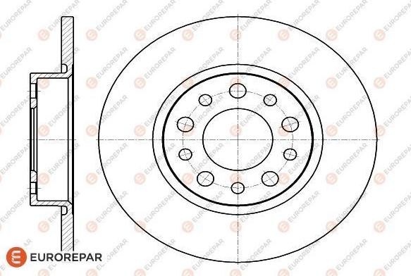 Raicam RD00018 - Brake Disc autospares.lv