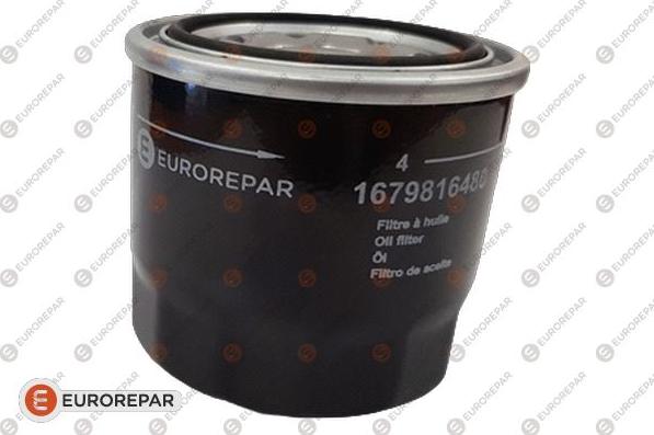 EUROREPAR 1679816480 - Oil Filter autospares.lv