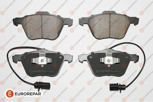 EUROREPAR 1675994980 - Brake Pad Set, disc brake autospares.lv