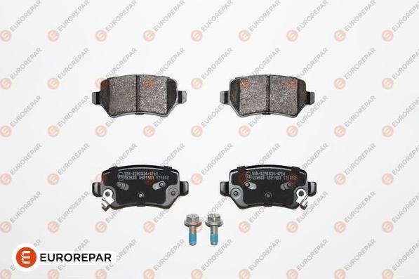 EUROREPAR 1675994580 - Brake Pad Set, disc brake autospares.lv