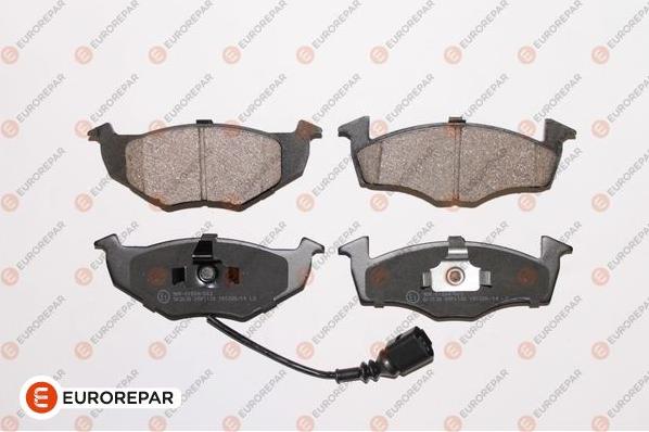 EUROREPAR 1675994780 - Brake Pad Set, disc brake autospares.lv