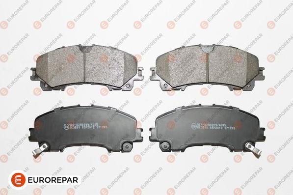 EUROREPAR 1675996380 - Brake Pad Set, disc brake autospares.lv