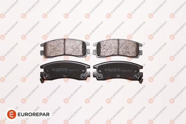 EUROREPAR 1675990880 - Brake Pad Set, disc brake autospares.lv