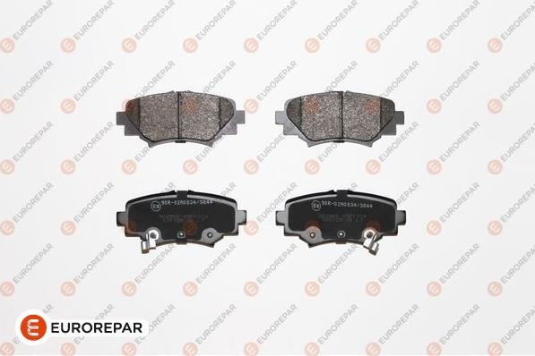 EUROREPAR 1675991180 - Brake Pad Set, disc brake autospares.lv