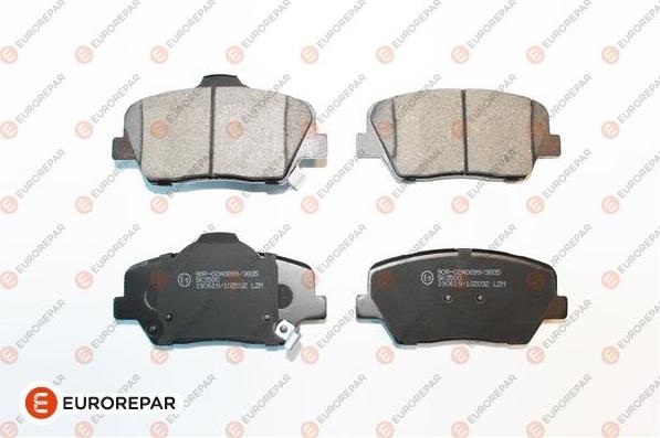 EUROREPAR 1675993980 - Brake Pad Set, disc brake autospares.lv