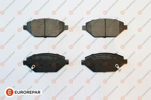 EUROREPAR 1675992180 - Brake Pad Set, disc brake autospares.lv