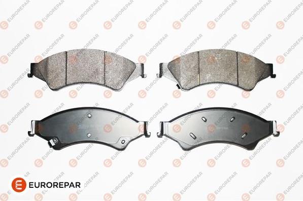 EUROREPAR 1675992880 - Brake Pad Set, disc brake autospares.lv